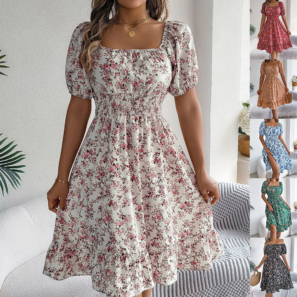 Élégance Bohème | Floral Print chic & respirabilité estivale