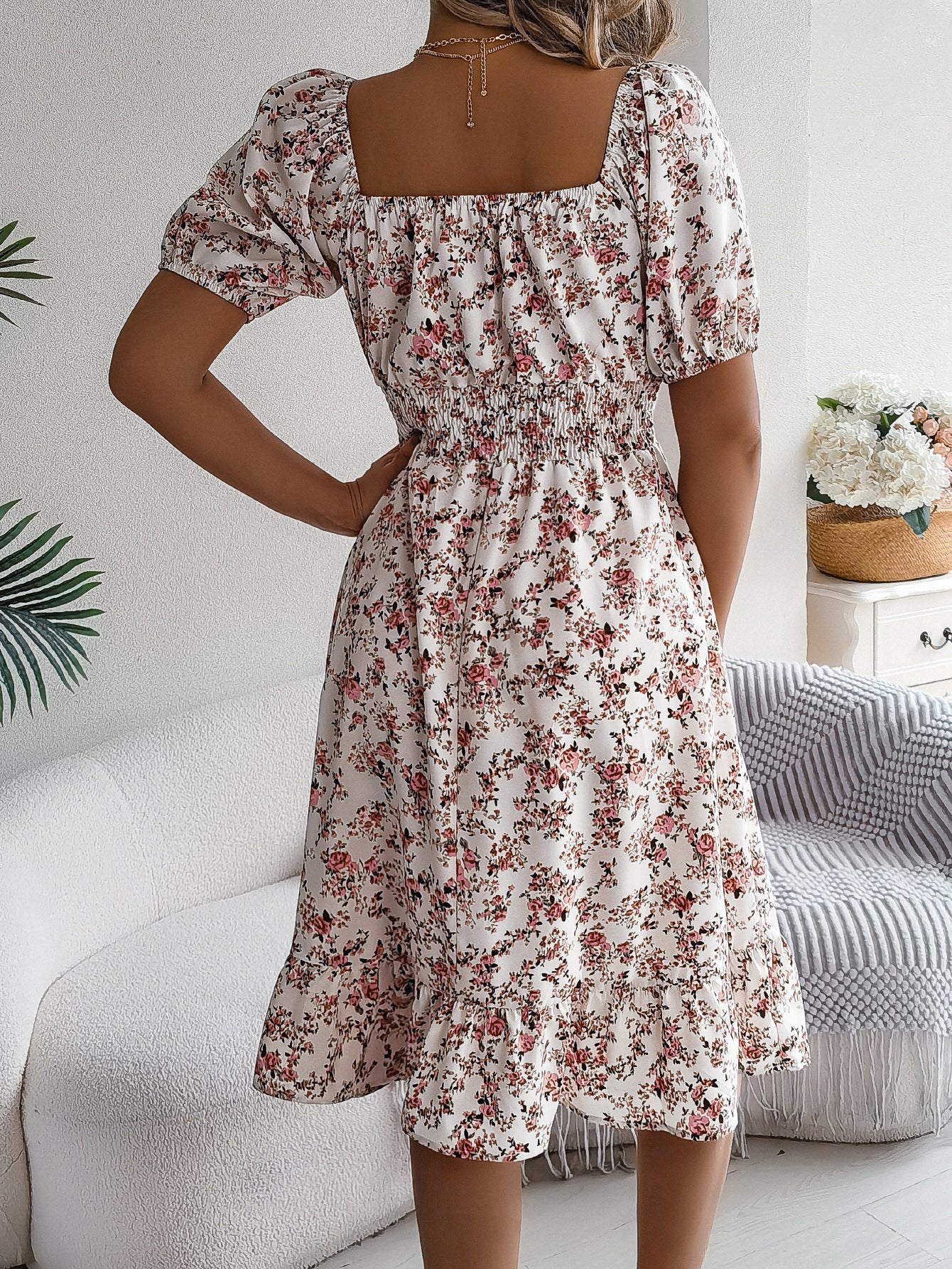 Élégance Bohème | Floral Print chic & respirabilité estivale