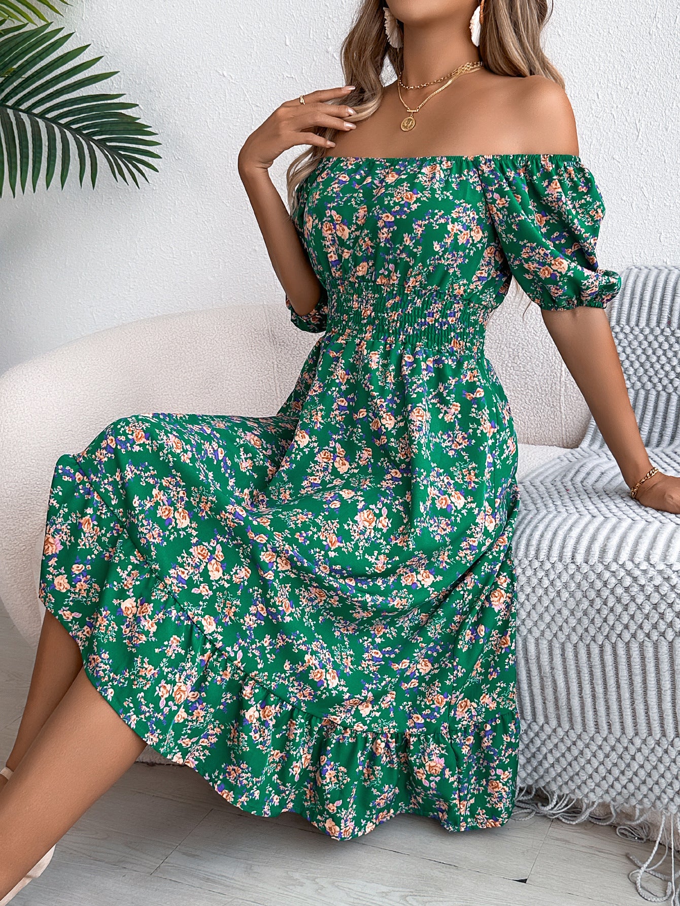 Élégance Bohème | Floral Print chic & respirabilité estivale