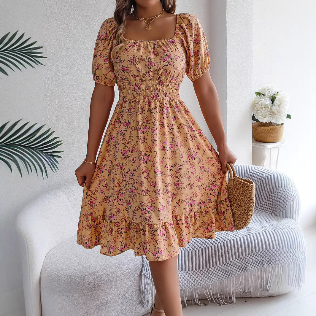 Élégance Bohème | Floral Print chic & respirabilité estivale