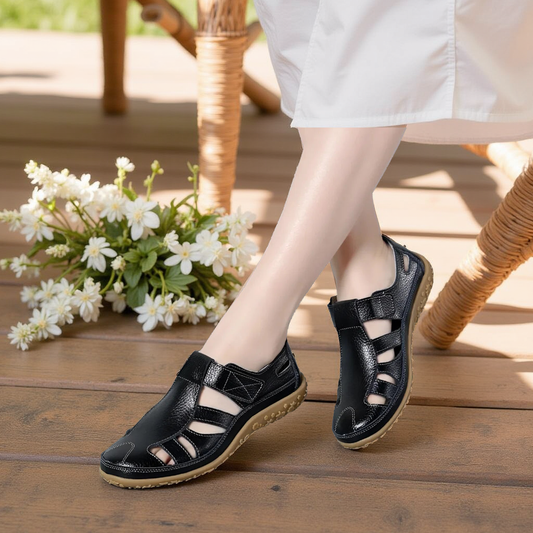 Vita™ | Genuine Leather Sandals – Timeless Elegance and Optimal Comfort