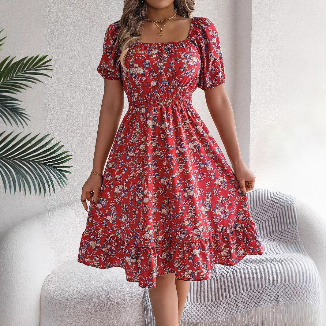 Élégance Bohème | Floral Print chic & respirabilité estivale
