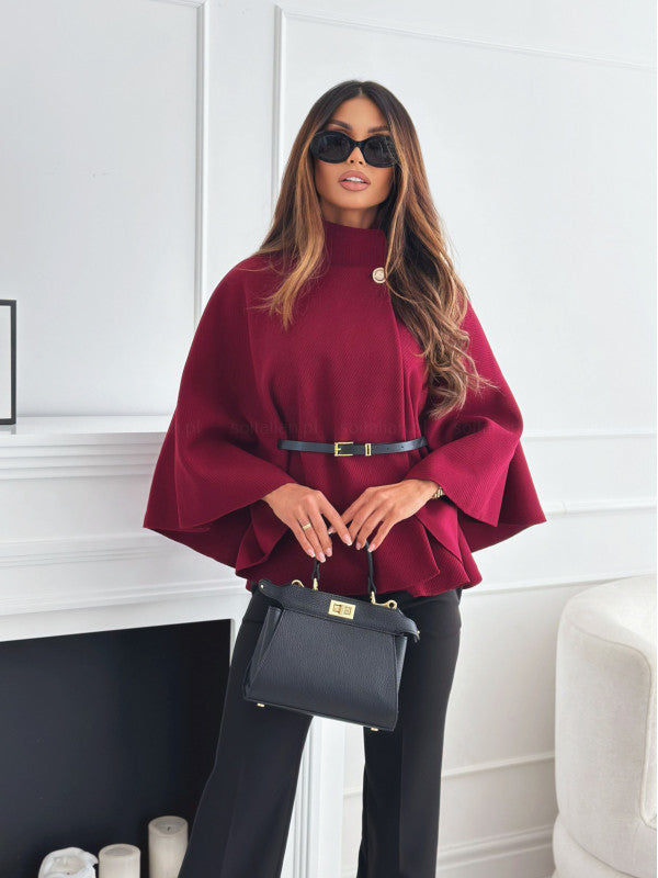 Élise Poncho – Élégance et Confort Intemporel LunaryaParis