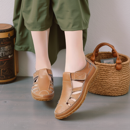 Vita™ | Sandalias de piel auténtica: elegancia atemporal y comodidad óptima