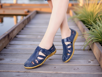 Vita™ | Sandalias de piel auténtica: elegancia atemporal y comodidad óptima