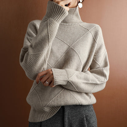 Camille | Pull en Maille à Manches Longues pour un Automne-Hiver Élégant et Confortable LunaryaParis