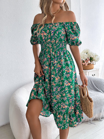 Élégance Bohème | Floral Print chic & respirabilité estivale