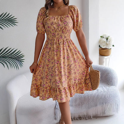 Élégance Bohème | Floral Print chic & respirabilité estivale