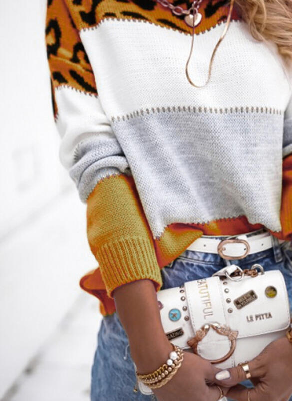 Pull élégant avec manches longues ajustées