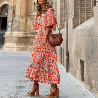 Robe élégante avec coupe fluide et confortable.