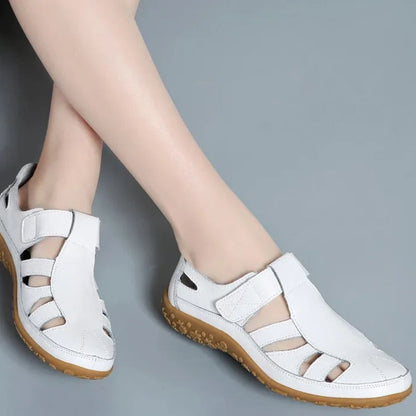 Vita™ | Sandalias de piel auténtica: elegancia atemporal y comodidad óptima
