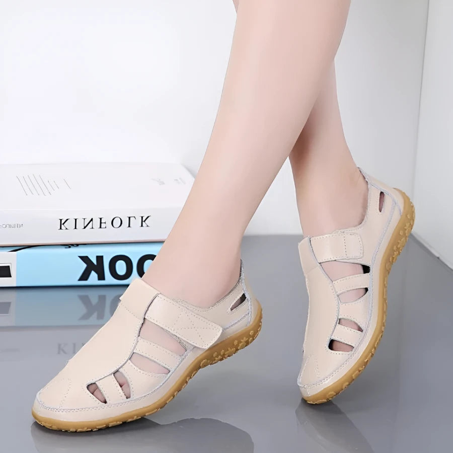 Vita™ | Sandalias de piel auténtica: elegancia atemporal y comodidad óptima