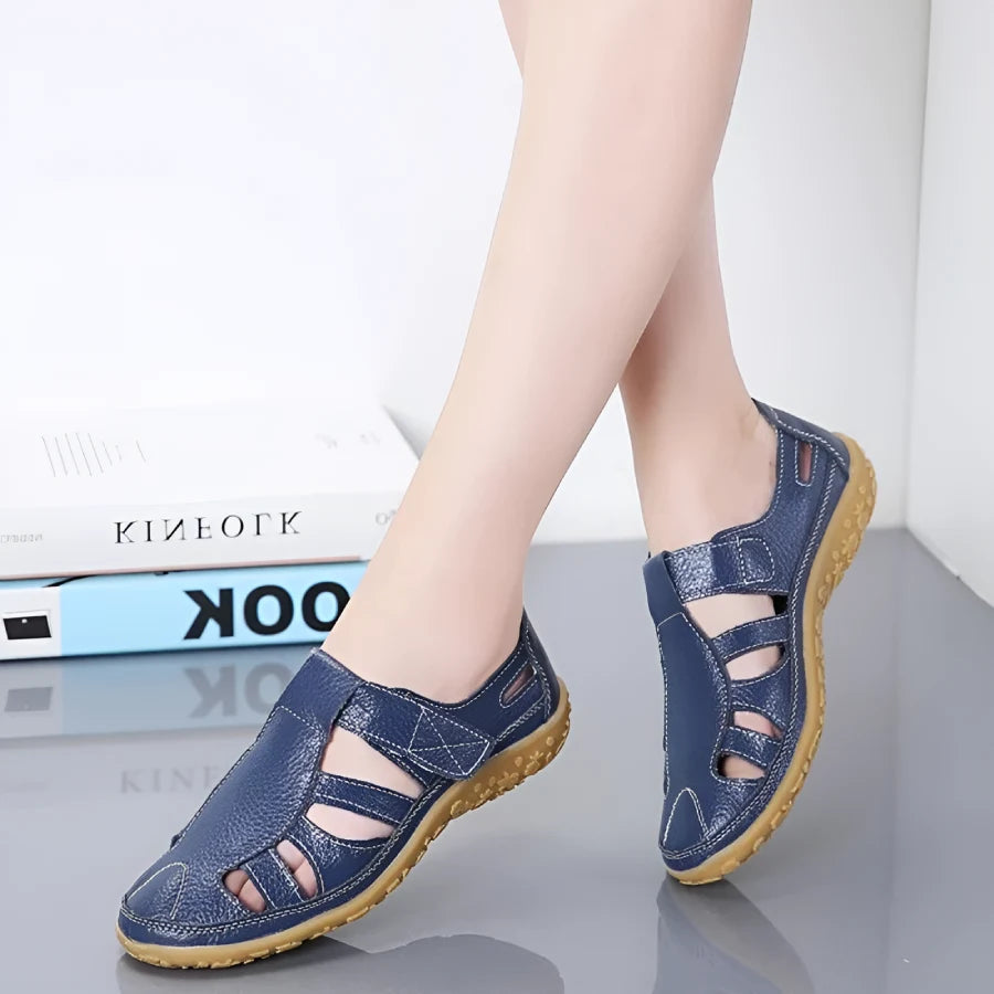 Vita™ | Sandalias de piel auténtica: elegancia atemporal y comodidad óptima