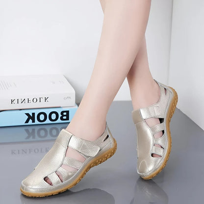 Vita™ | Sandalias de piel auténtica: elegancia atemporal y comodidad óptima