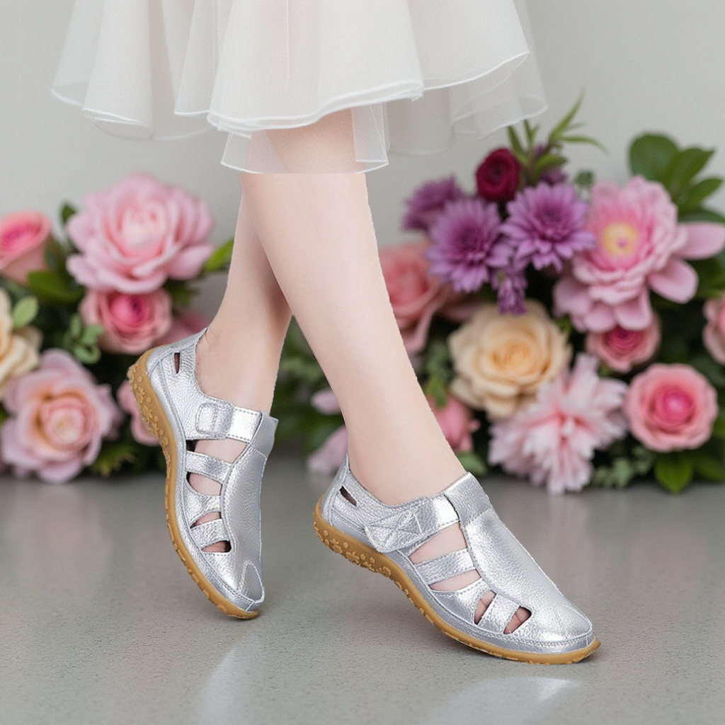 Vita™ | Sandalias de piel auténtica: elegancia atemporal y comodidad óptima