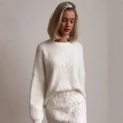 pull-doux-fleuron-style-hiver-femme